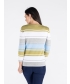 Wide Stripe Jumper Round Neck 