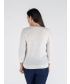 KNITTED JUMPER ROUND NECK 3/4 SLEEVE