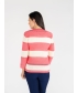 WIDE STRIPE ROUND NECK JUMPER 