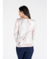 ABSTRACT JUMPER ROUND NECK 3/4 SLEEVE
