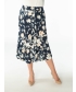 FRONT BUTTON FLORAL SKIRT- S30079