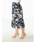 FRONT BUTTON FLORAL SKIRT- S30079