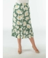 FRONT BUTTON FLOWER SKIRT- S30049