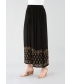 BLACK BORDER PRINT TROUSER- T30057