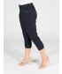 22 INCH LEG CROPPED TROUSER- T29978 Navy