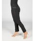 29 Inch Black Leg embroidery detail pocket  trouser