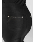 29 Inch Black Leg embroidery detail pocket  trouser