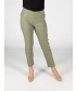 Olive green 27 Inch embroidered pocket trouser