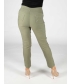 Olive green 27 Inch embroidered pocket trouser