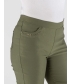 22 Inch Leg Cropped Trouser With Embroidered Pocket 