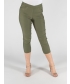 22 Inch Leg Cropped Trouser With Embroidered Pocket 