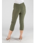 22 Inch Leg Cropped Trouser With Embroidered Pocket 