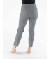 27 INCH CHECKED PRINT BACK POCKET TROUSER