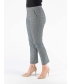 27 INCH CHECKED PRINT BACK POCKET TROUSER