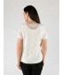 WHITE FLORAL LACE TOP CROCHE