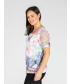 Printed Burnout T shirt 