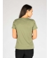 Flower Block Print T - shirt short Sleeve 