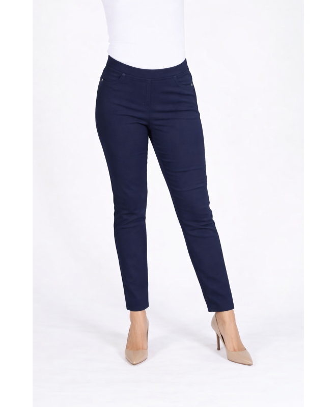 27 INCH STRETCH TROUSER WITH ELASTICATED