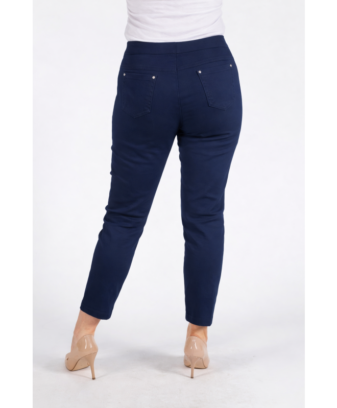 27 INCH STRETCH TROUSER WITH ELASTICATED