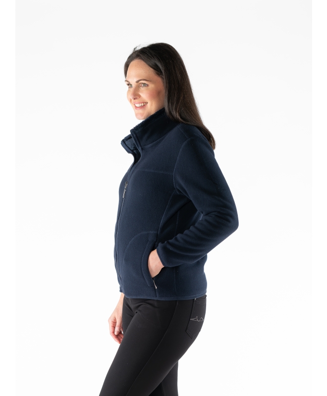 Reversible Fleece Jacket With Pockets