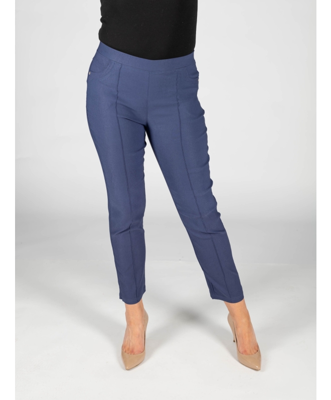 27" leg stitch detail pocket denim trouser
