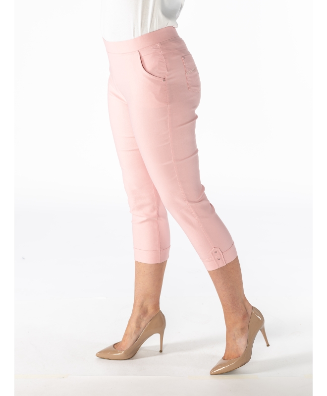 22 INCH LEG POCKET DETAILED CROP TROUSER