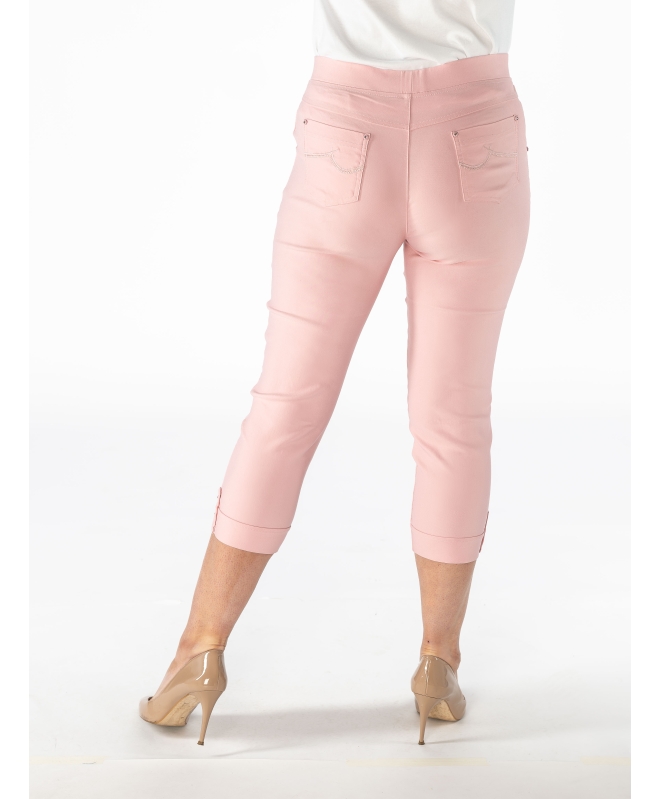 22 INCH LEG POCKET DETAILED CROP TROUSER