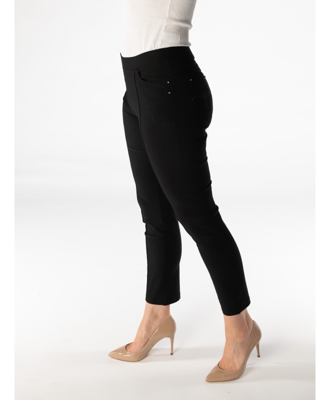 27  INCH LEG FRONT STITCH TROUSER ELASTIC