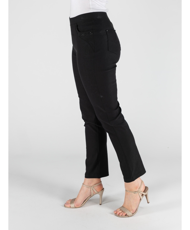 27" leg front pocket detail trouser