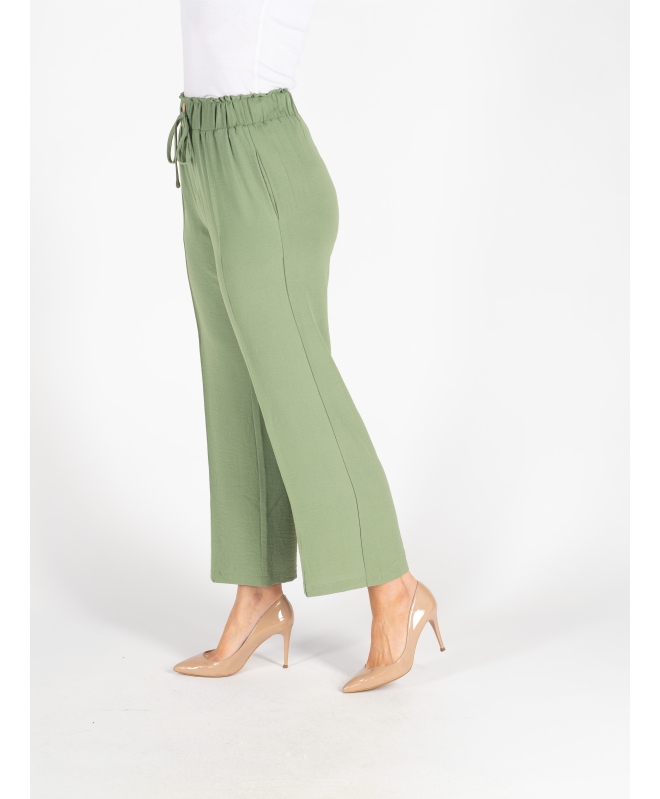 AIRFLOW WIDE LEG 29 INCH TROUSER ELAS WAIST
