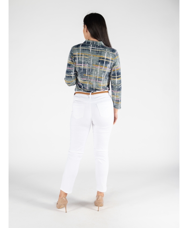 29 INCH GARMENT DYE JEANS WITH BELT